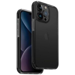 UNIQ dėklas Combat Apple iPhone 15 Pro Max 6.7" carbon juodos spalvos - Image 1