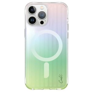 UNIQ Coehl Linear Apple iPhone 15 Pro dėklas 6.1" Magnetic Charging opal iridescent - Image 1