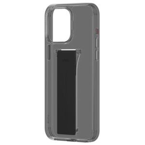 UNIQ Heldro Mount dėklas with Stand Apple iPhone 15 Pro 6.1" smoke vapor smoke - Image 5
