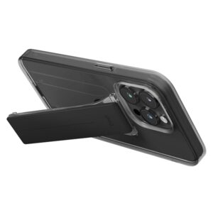 UNIQ Heldro Mount dėklas with Stand Apple iPhone 15 Pro Max 6.7" smoke vapor smoke - Image 3