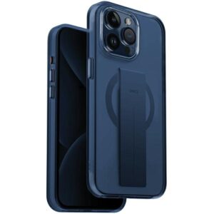 UNIQ Heldro Mag Apple iPhone 15 Pro 6.1" Magclick Charging dėklas blue ultramarine deep blue - Image 1