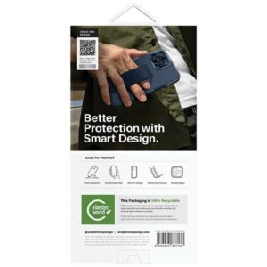 UNIQ Heldro Mag Apple iPhone 15 Pro 6.1" Magclick Charging dėklas blue ultramarine deep blue - Image 3