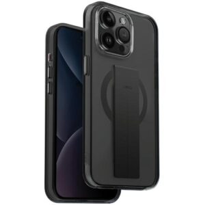 UNIQ Heldro Mag Apple iPhone 15 Pro Max 6.7" Magclick Charging dėklas juodos spalvos vapour smoke - Image 1