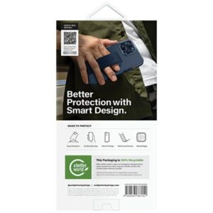 UNIQ Heldro Mag Apple iPhone 15 Pro Max 6.7" Magclick Charging dėklas juodos spalvos vapour smoke - Image 3