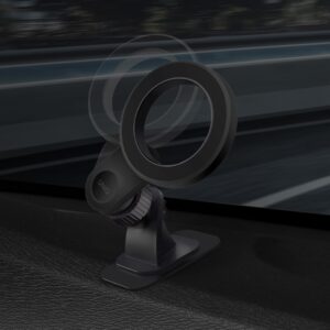 UNIQ magnetic holder Trelix Car Dash Mount midnight juodos spalvos - Image 5