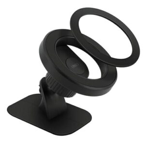 UNIQ magnetic holder Trelix Car Dash Mount midnight juodos spalvos