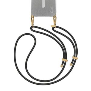 UNIQ Coehl Laurel universal phone lanyard juodos spalvos