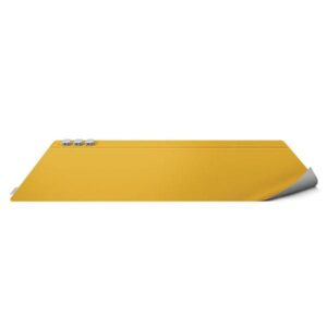 UNIQ Hagen double-sided magnetic desk pad yellow-gray/canary yellow-chalk pilkos spalvos