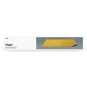 UNIQ Hagen double-sided magnetic desk pad yellow-gray/canary yellow-chalk pilkos spalvos - Image 7
