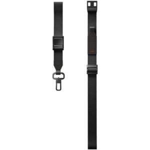 UNIQ Vista universal phone lanyard 2in1 juodos spalvos - Image 2