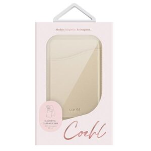 UNIQ Coehl Esme magnetic wallet with mirror and stand cream/cream - Image 2