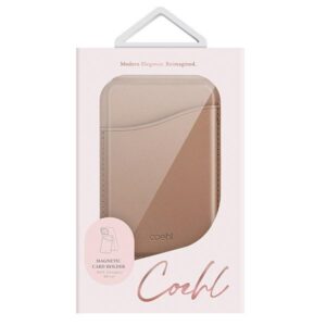 UNIQ Coehl Esme magnetic wallet with mirror and stand beige/dusty nude - Image 3