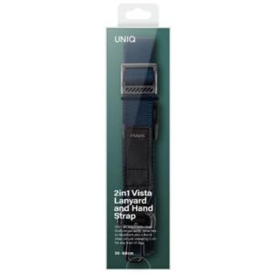 UNIQ Vista universal phone lanyard 2in1 navy blue/deep navy - Image 7