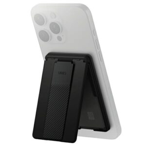 UNIQ Heldro ID magnetic wallet with stand and band juodos spalvos/midnight juodos spalvos