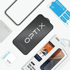 UNIQ Optix Matte Apple iPhone 15 Pro 6.1" Matte Apsauginis stiklas su aplikatoriumi - Image 5