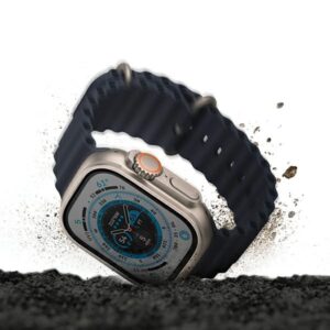 UNIQ Optix Vivid Apple Watch Ultra 49 mm clear tempered glass with applicator UNIQ-49MM-VIVIDCLEAR - Image 6