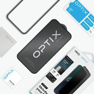 UNIQ Optix Privacy Apple iPhone 15 Pro 6.1" Privatizing Apsauginis stiklas su aplikatoriumi - Image 5