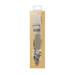 UNIQ Vista universal phone lanyard 2in1 baltos spalvos/pearl baltos spalvos - Image 4