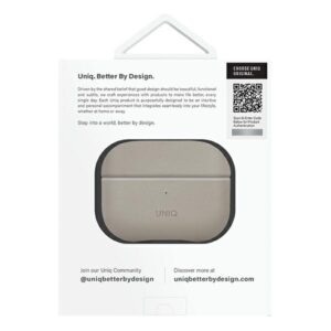 UNIQ Lyden DS AirPods Pro 2 gen (2022/2023) beige-žalios spalvos/ivory-lichen žalios spalvos dėklas - Image 6