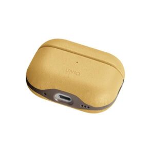 UNIQ Lyden DS AirPods Pro 2 gen (2022/2023) dėklas geltonos spalvos-pilkos spalvos/canary geltonos spalvos-flint pilkos spalvos - Image 2