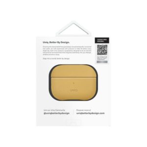 UNIQ Lyden DS AirPods Pro 2 gen (2022/2023) dėklas geltonos spalvos-pilkos spalvos/canary geltonos spalvos-flint pilkos spalvos - Image 6