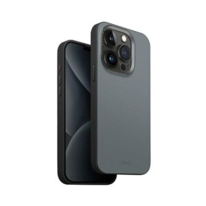 UNIQ Lyden DS Apple iPhone 15 Pro 6.1" Magclick Charging dėklas blue-juodos spalvos washed blue-juodos spalvos - Image 1