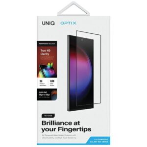 UNIQ Optix Vivid S24 Ultra S928 clear Apsauginis stiklas su aplikatoriumi - Image 2