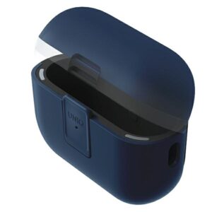 UNIQ Clyde Lock Dėklas AirPods Pro 2 (2022/2023) royal blue-dark pilkos spalvos - Image 2