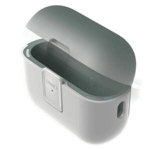 UNIQ Clyde Lock Dėklas AirPods Pro 2 (2022/2023) baltos spalvos-mint/dove baltos spalvos-soft mint - Image 2