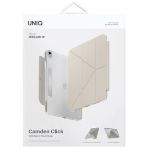 UNIQ Camden Click Apple iPad Air 13" (2024) Dėklas beige/ivory - Image 10
