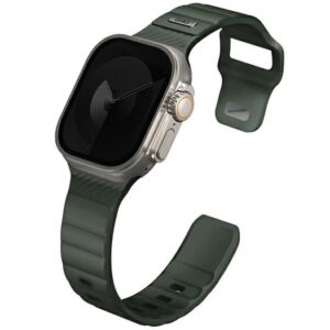 UNIQ apyrankė Stride Apple Watch Series 1/2/3/4/5/6/7/8/9/SE/SE2/SE3/Ultra1/2/342/44/45/49mm FKM Rubber - Image 3