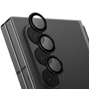 UNIQ Optix Aluminum Camera Lens Protector Samsung Z Fold6 F956 shimmer juodos spalvos camera lens protector with