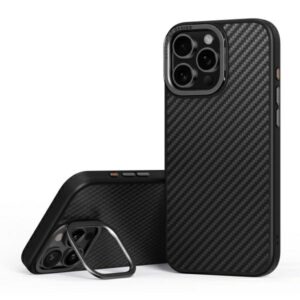 UNIQ dėklas Keva Max Apple iPhone 16 Pro 6.3 Magclick Charging juodos spalvos/juodos spalvos(carbon) - Image 3