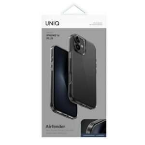 UNIQ Air Fender Apple iPhone 16 Plus 6.7" dėklas pilkos spalvos smoked - Image 4