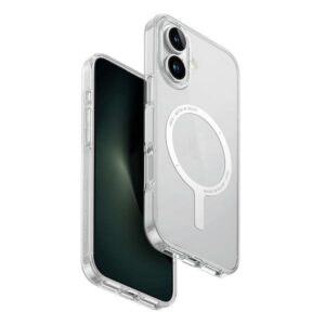 UNIQ Clario Apple iPhone 16 6.1" Magclick Charging dėklas skaidrus lucent clear - Image 1