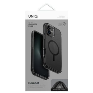 UNIQ Dėklas Combat Apple iPhone 16 Plus 6.7" Magclick Charging juodos spalvos/carbon juodos spalvos - Image 4