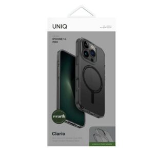 UNIQ Clario dėklas Apple iPhone 16 Pro 6.3" Magclick Charging smoke smoke - Image 4