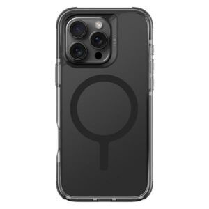 UNIQ Combat dėklas Apple iPhone 16 Pro Max 6.9" Magclick Charging juodos spalvos carbon juodos spalvos - Image 2