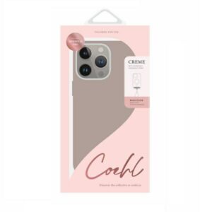 UNIQ Coehl Creme Apple iPhone 16 Pro 6.3" Magnetic Charging dėklas pilkos spalvos taupe pilkos spalvos - Image 5