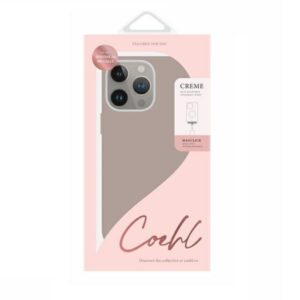 UNIQ dėklas Coehl Creme Apple iPhone 16 Pro Max 6.9" Magnetic Charging pilkos spalvos/taupe pilkos spalvos - Image 5