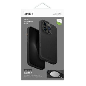 UNIQ Lyden Apple iPhone 16 Pro 6.3" Magclick Charging Dėklas juodos spalvos/Dallas juodos spalvos - Image 6