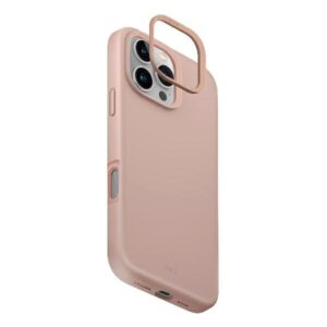 UNIQ Lino Hue Apple iPhone 16 Pro Max 6.9" Magclick Charging dėklas rožinės spalvos blush rožinės spalvos - Image 3