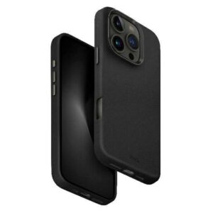 UNIQ Lyden dėklas Apple iPhone 16 Pro Max 6.9" Magclick Charging juodos spalvos Dallas juodos spalvos - Image 1