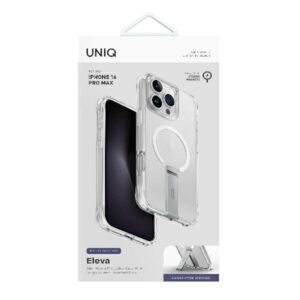 UNIQ Eleva with Vertica Stand Apple iPhone 16 Pro Max 6.9" skaidrus/lucent clear - Image 5