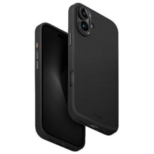UNIQ Lyden dėklas Apple iPhone 16 Plus 6.7" Magclick Charging juodos spalvos Dallas juodos spalvos - Image 1