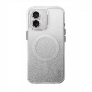 UNIQ dėklas Coehl Lumino Apple iPhone 16 6.1" Magnetic Charging sparkling silver - Image 1