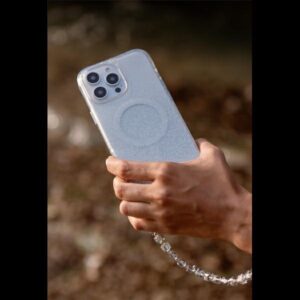 UNIQ dėklas Coehl Lumino Apple iPhone 16 6.1" Magnetic Charging sparkling silver - Image 8