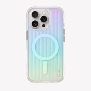 UNIQ Coehl Linear Apple iPhone 16 Pro dėklas 6.3" Magnetic Charging opal iridescent - Image 1