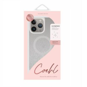 UNIQ dėklas Coehl Lumino Apple iPhone 16 Pro Max 6.9" Magnetic Charging sparkling silver - Image 5