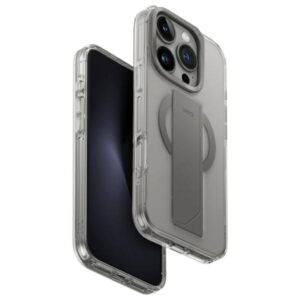 UNIQ Heldro Max Apple iPhone 16 Pro 6.3" Magclick Charging dėklas skaidrus clear lucent - Image 1